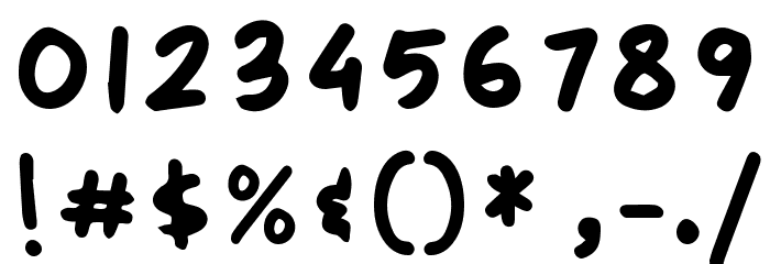 Sunday Time Font OTHER CHARS