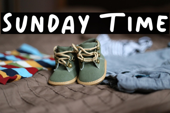 Sunday Time Example 3