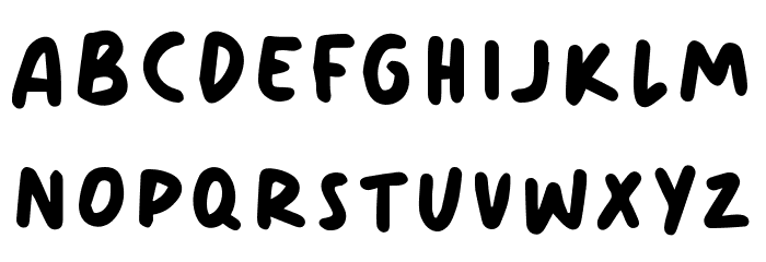 Sunday Time Font LOWERCASE