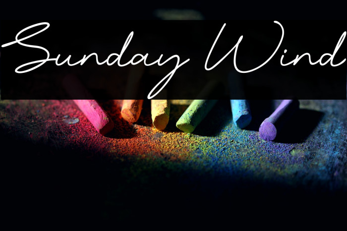 Sunday Wind Example 1