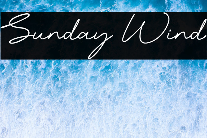 Sunday Wind Example 3