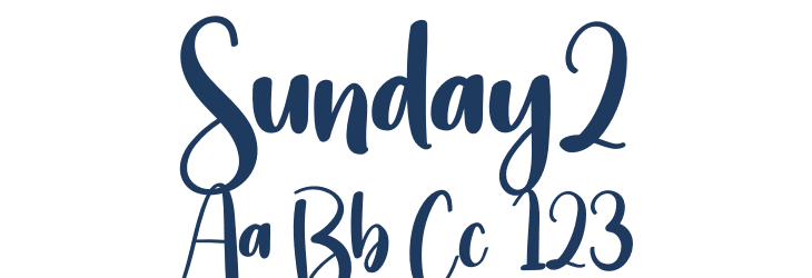 Sunday2 Font Preview