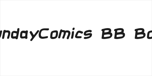 SundayComics BB Bold Logo