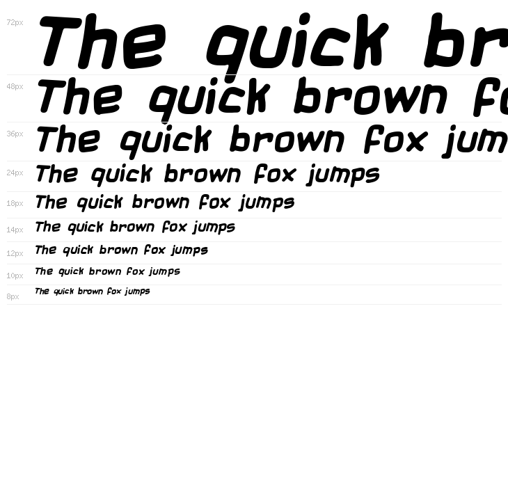 SundayComics BB Bold Waterfall