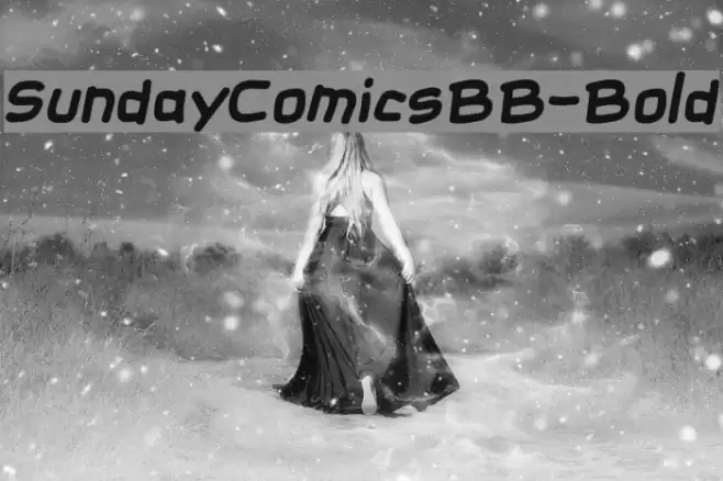 SundayComicsBB-Bold Font examples
