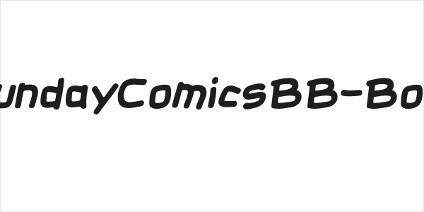 SundayComicsBB-Bold Logo