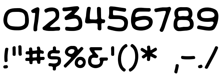 SundayComicsBB Font OTHER CHARS