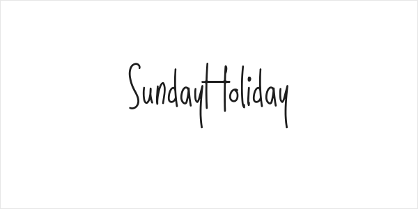 SundayHoliday Logo