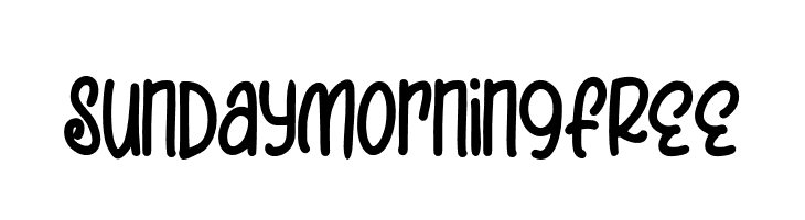 SundayMorningFREE  Frei Schriftart Herunterladen