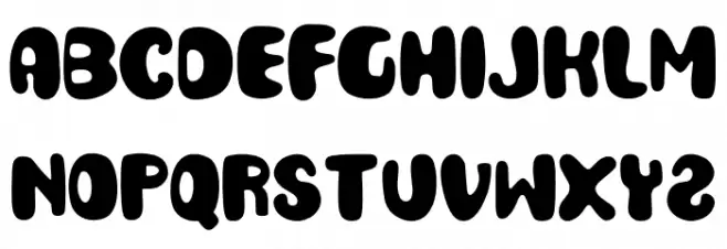 SundaySchool फ़ॉन्ट अपरकेस