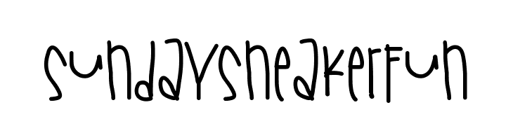 SundaySneakerFun Font