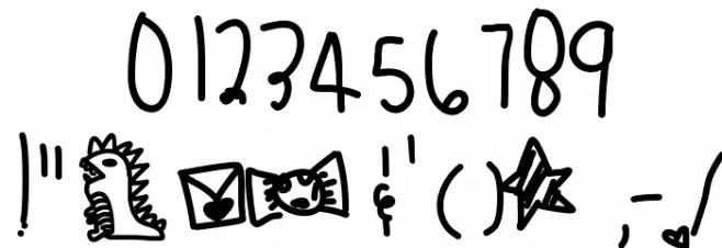 SundaySneakerFun Font OTHER CHARS