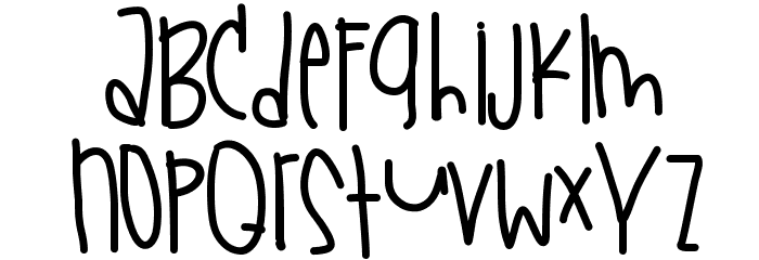 SundaySneakerFun Font LOWERCASE