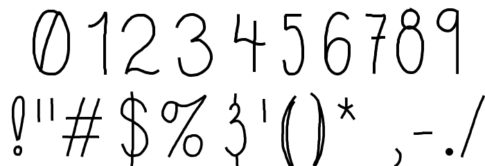 SundaySunday Font OTHER CHARS