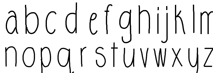 SundaySunday Font LOWERCASE