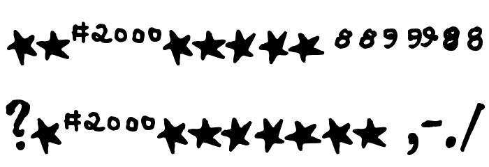Sundayluck Font OTHER CHARS