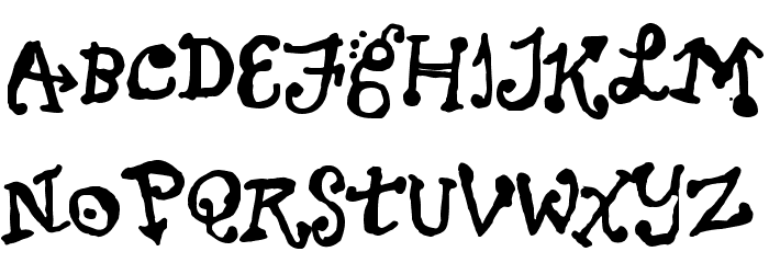 Sundayluck Font LOWERCASE