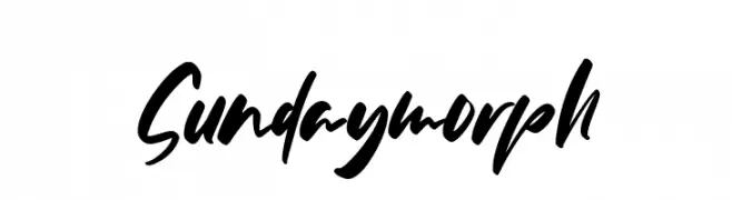 Sundaymorph  Frei Schriftart Herunterladen