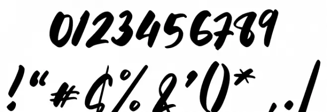 Sundaymorph Font OTHER CHARS