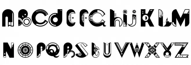 Sundays are Boring Normal Font Litere mari