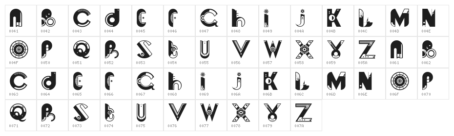 Sundays are Boring Normal Character Map