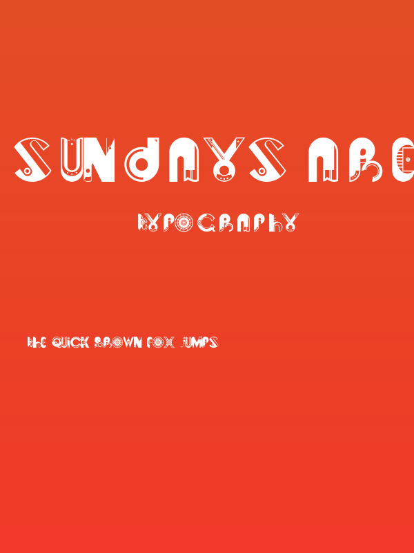 Sundays are Boring Normal Poster