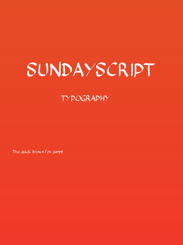 Sundayscript Poster