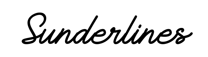 Sunderlines  免费字体下载
