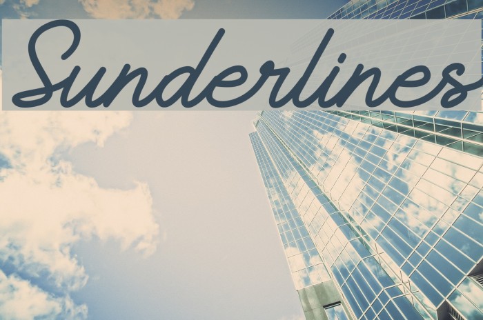 Sunderlines Example 2