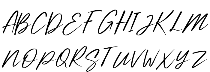 Sundey Free Italic Font OTHER CHARS