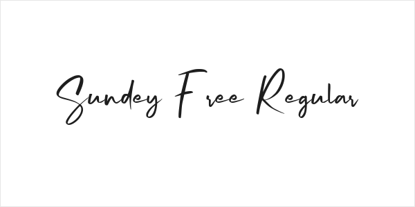 Sundey Free Regular Logo