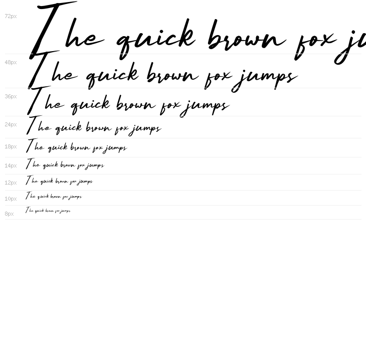 SundeyFree-Italic Waterfall