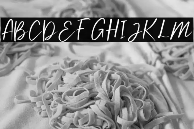 SundeyFree-Regular Font examples