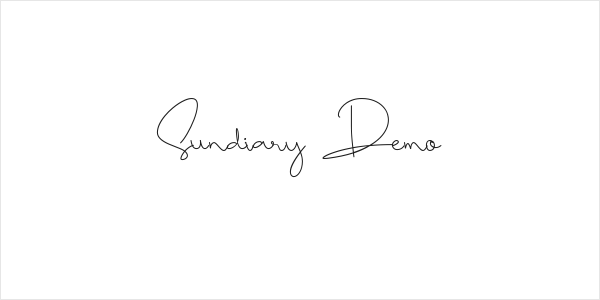 Sundiary Demo Logo