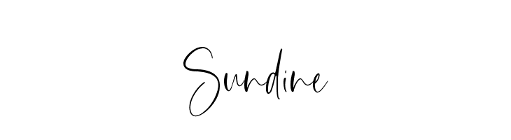 Sundine  免费字体下载