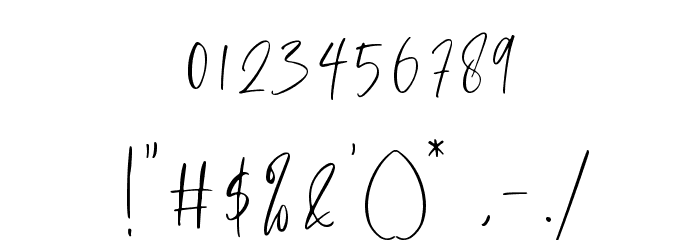 Sundine Font OTHER CHARS