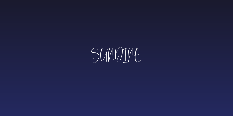 Sundine Social Header