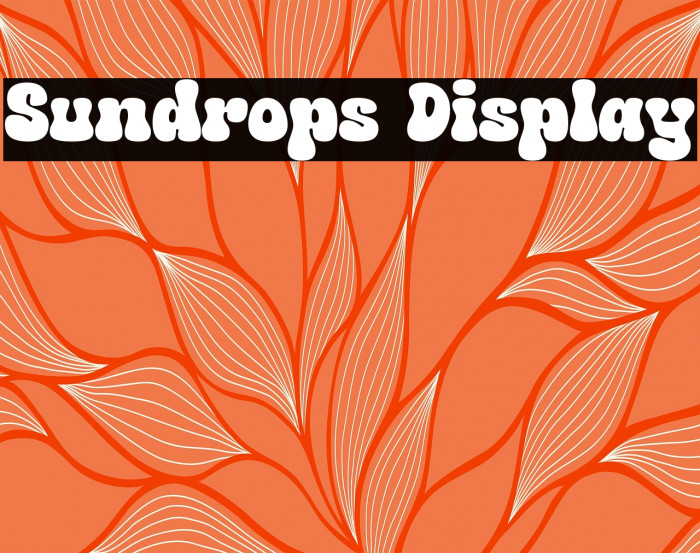 Sundrops Display Example 3