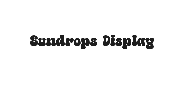 Sundrops Display Logo