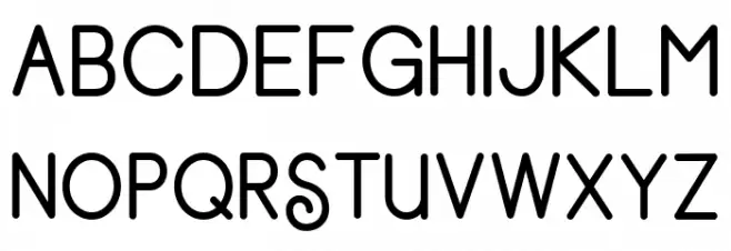 Sundylle Regular Schriftart Groß