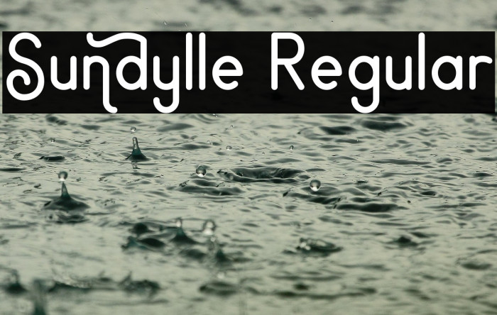 Sundylle Regular Example 1