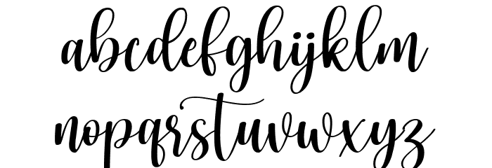 Suneater Font LOWERCASE