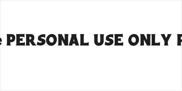 Sunfice PERSONAL USE ONLY Regular Logo