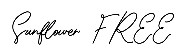 Sunflower FREE  免费字体下载