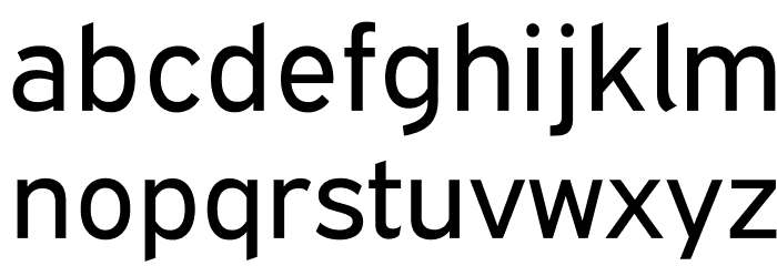 Sunflower Highway Font LOWERCASE