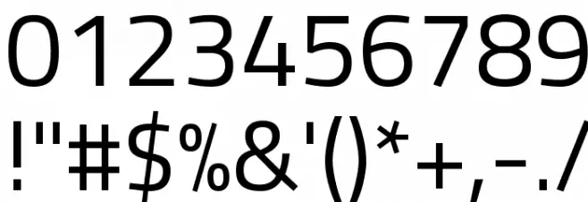 Sunflower Light Font OTHER CHARS