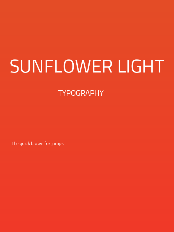 Sunflower Light Poster