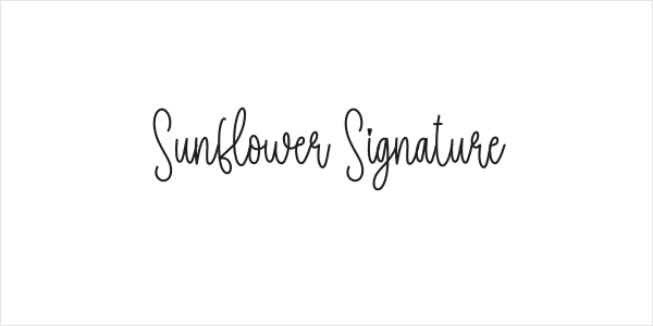 Sunflower Signature Logo