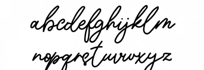 SunflowerFREE フォント 小文字