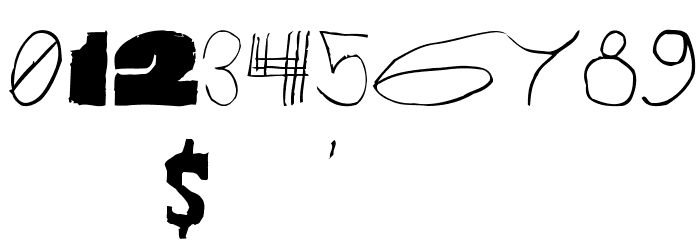 SunflowerHarvest Font OTHER CHARS